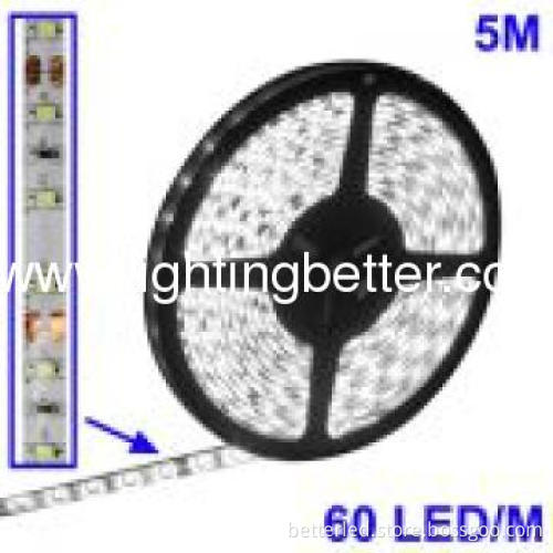 60Leds/m SMD3528 waterproof IP65 flexible Led strip with high lumen